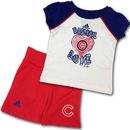 Cubs Infant Girl T-Shirt and Short Set (12-24M)