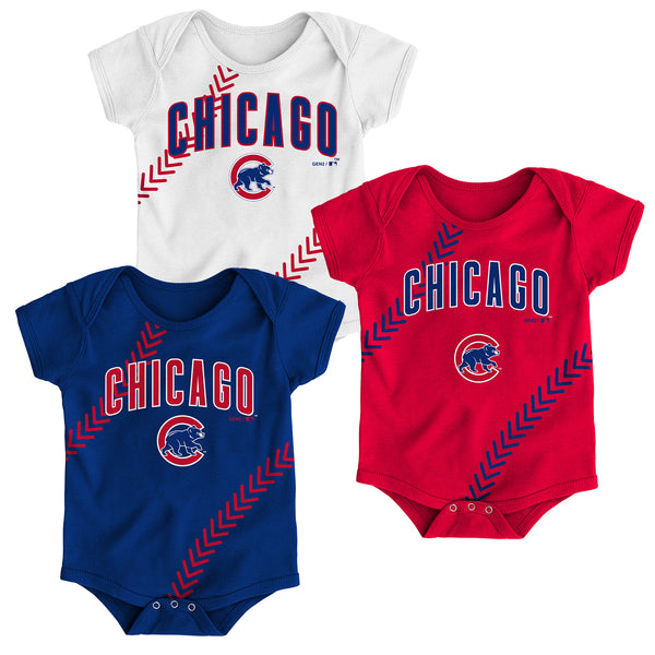 Cubs Fantastic Baseball Creeper Set – babyfans