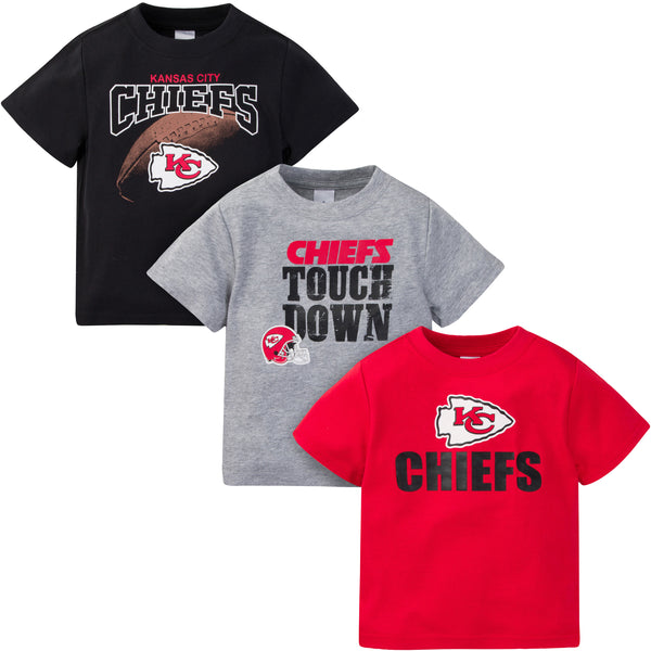 Kansas City Chiefs Boys Long Sleeve Tee – babyfans