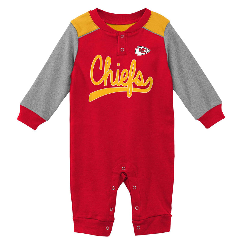 Chiefs Game Time Long Sleeve Coverall