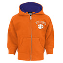 Clemson Tigers Infant Zip Up Hooded Sweatshirt