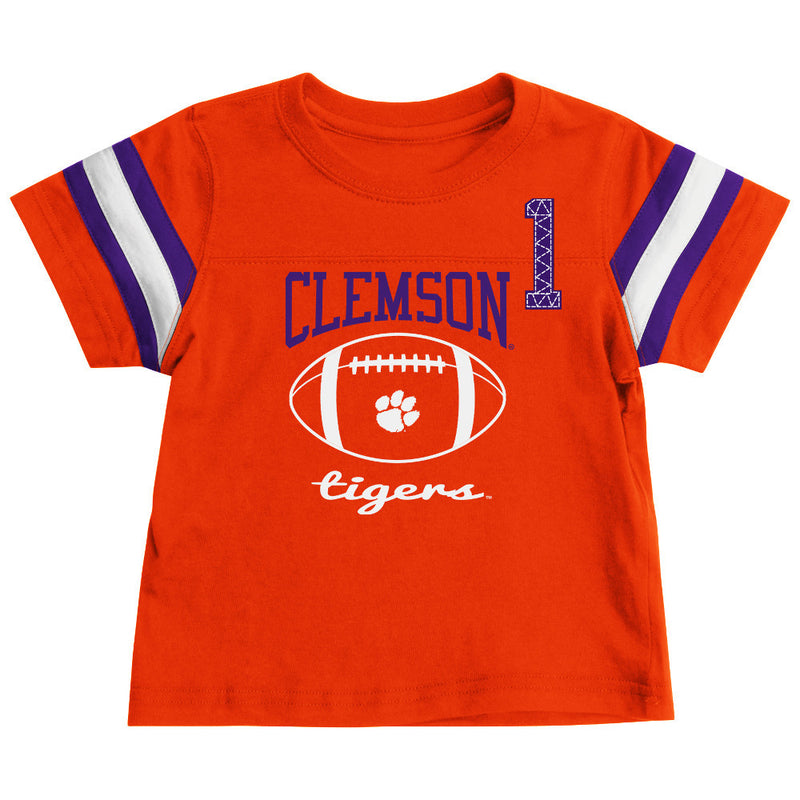 Clemson Tigers Infant Football Tee