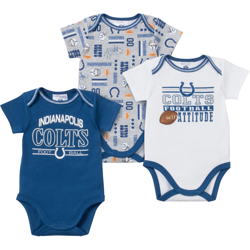 Baby Colts Fan Onesie 3 Pack
