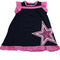 Dallas Cowboys Pink and Navy Baby Doll Dress