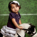 Cowboy Infant Polo Dress (0-3 Months Left)
