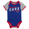 Cubs Baby Fan Team Spirit Bodysuits