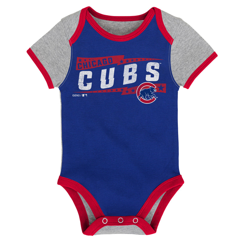 Cubs Baby Fan Team Spirit Bodysuits