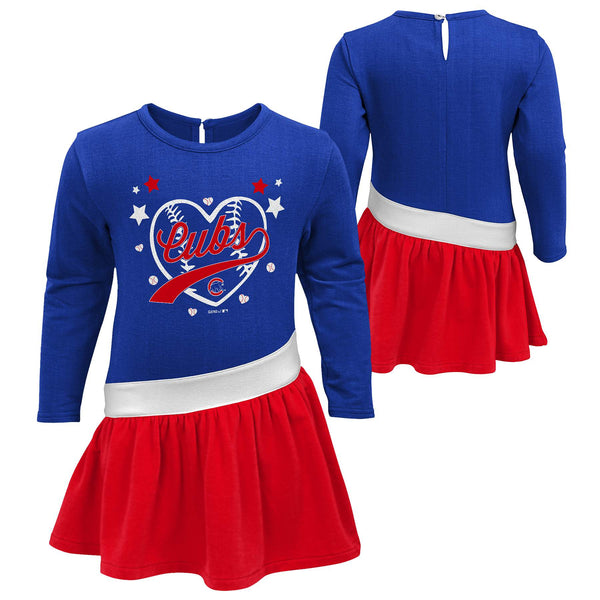 Chicago Cubs Dress, Cubs Cheer Skirt, Dress Jersey