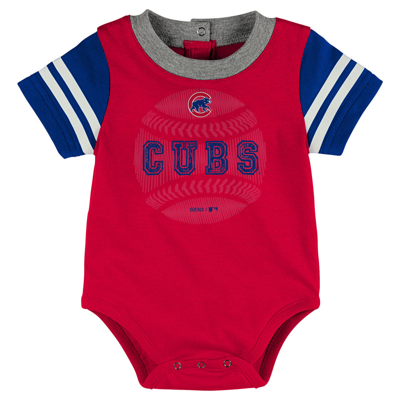 Cubs Baby Boy Bodysuit with Shorts