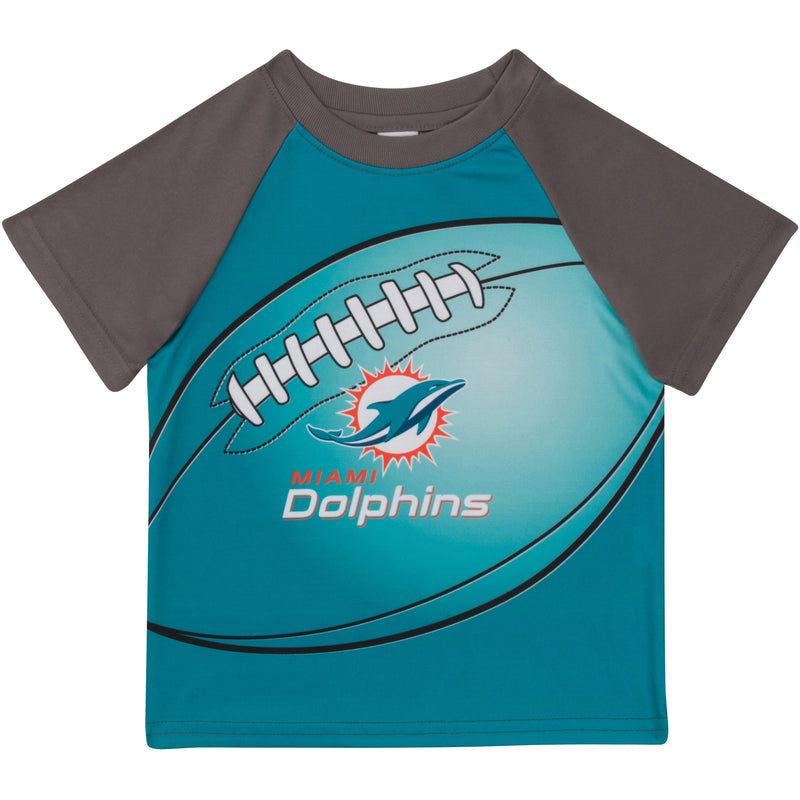 Dolphins Short Sleeve Football Tee