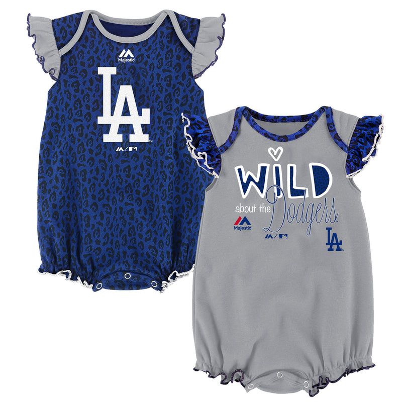 Wild About the Dodgers Onesie Duo