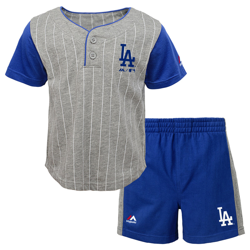 Dodgers Bat Boy Short Set