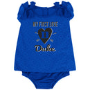 Blue Devils Baby Girl My First Love Outfit