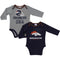 Broncos Baby Boys 2-Pack Long Sleeve Bodysuit