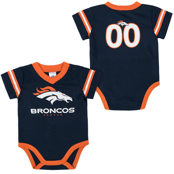 Official Broncos Baby Jerseys, Denver Broncos Infant Clothes, Baby Denver Broncos  Jersey