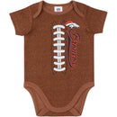 Broncos Baby Fan Football Bodysuit