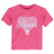 Love the Tigers Pink Short Sleeve Tee