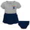 Detroit Tigers Team Babydoll Shirt and Diaper Cover Set