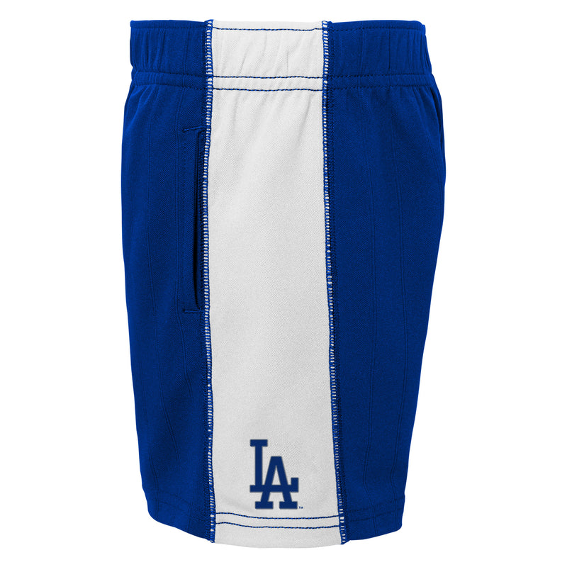 Dodgers Kid Baseball Shirt and Shorts Set