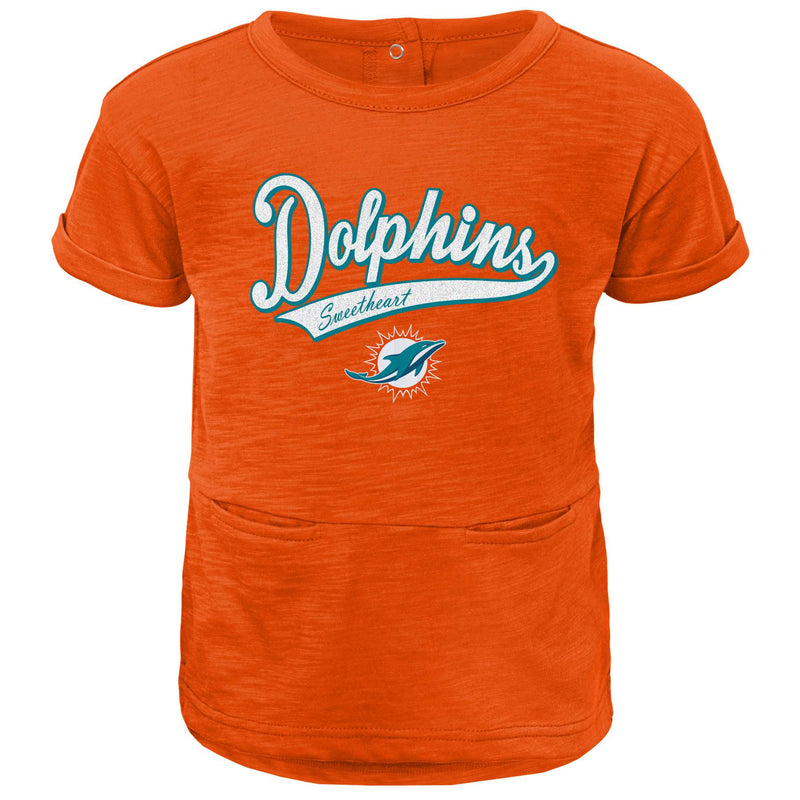 Dolphins Short Sleeve Top and Leggings Set