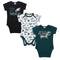 Eagles All Set To Play 3 Pack Short Sleeved Onesies