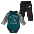 Eagles Long Sleeve Bodysuit and Pants