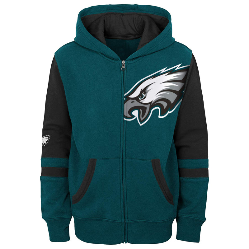 Cheap Price Philadelphia Eagles Hoodie With Zipper Sweatshirt