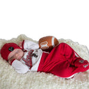 Falcons Baby Onesie, Footed Pant & Cap