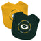 Packers Baby Bib 2-Pack
