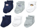 Baby Sports Socks 6-Pack