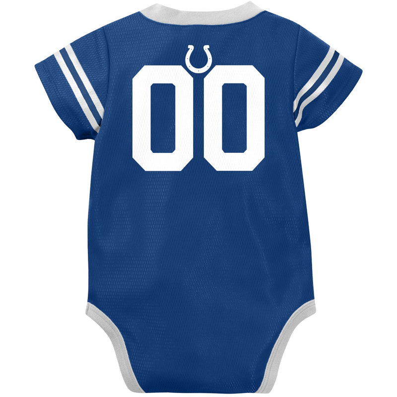 Baby Boys Colts Short Sleeve Jersey Bodysuit