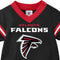 Baby Boys Falcons Short Sleeve Jersey Bodysuit