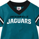 Baby Boys Jaguars Short Sleeve Jersey Bodysuit