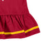 2-Piece Baby Girls Cardinals Dress & Diaper Cover Set