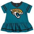 2-Piece Baby Girls Jaguars Dress & Diaper Cover Set