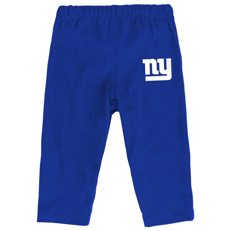 NY Giants Long Sleeve Bodysuit and Pants