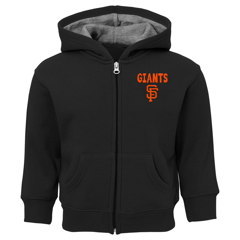SF Giants Zip Up Hooded Sweatshirt