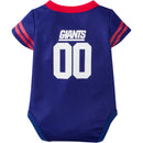Baby Giants Football Jersey Onesie