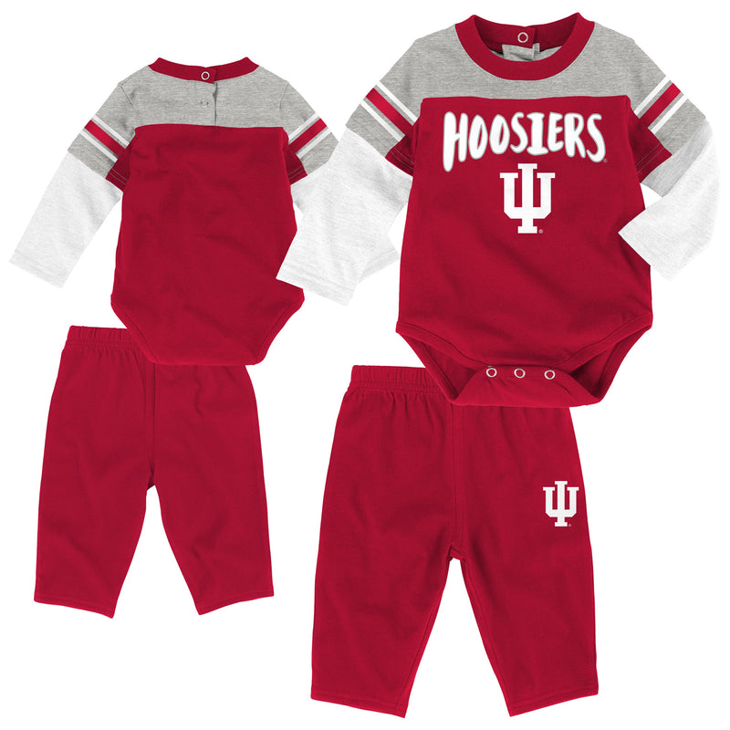Indiana Long Sleeve Creeper & Pants Outfit