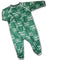 Jets Infant Zip Up Logo Pajamas
