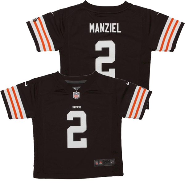 Cleveland Browns Official NFL Infant Toddler Size Johnny Manziel Jersey New  Tags