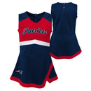 New England Patriots Toddler Cheerleader Dress (4T)