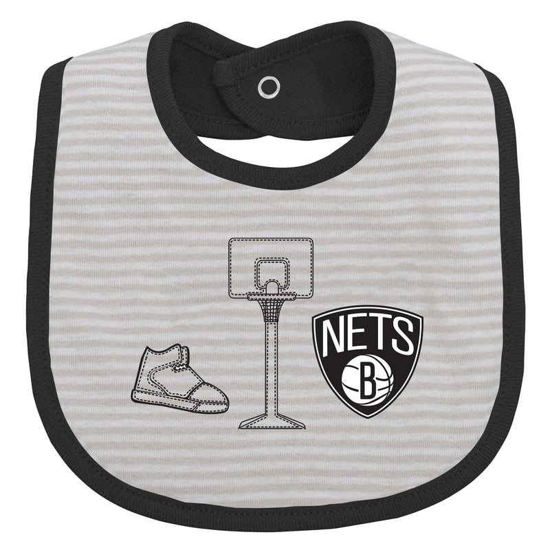 Brooklyn Nets Cutie Bib Pack
