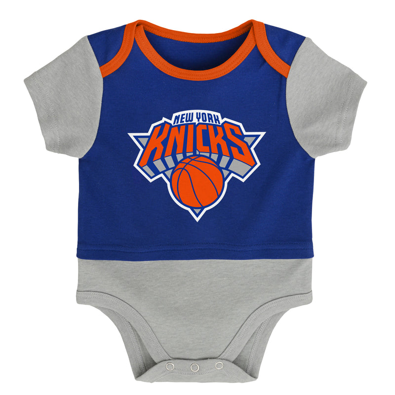 New York Knicks Referee Short Sleeve Baby Bodysuit
