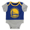 Golden State Warriors Referee Short Sleeve Baby Bodysuit