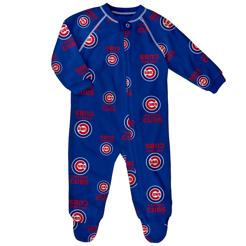 Chicago Cubs Infant Logo Pajamas
