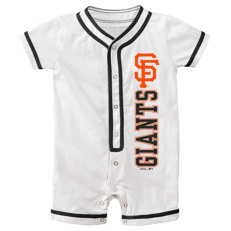 SF Giants Infant Short Sleeve Coverall