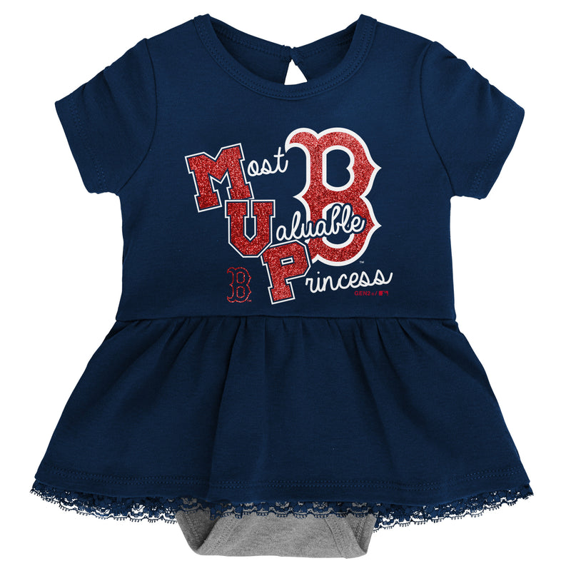 Red Sox Girl MVP Dress, Bib and Booties