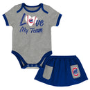 Cubs Girl Love My Team Outfit
