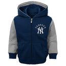 Yankees Kid Baseball Zip Up Hooded Jacket
